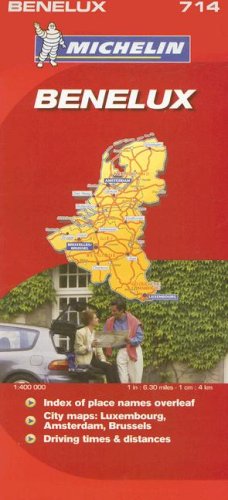 City Travel Guides Discounted  Books : Michelin Benelux (Michelin Map)