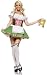Leg Ave Women's Gretchen Costume, Brown/Green, Large