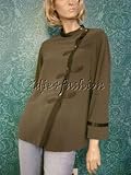 Armani - $2275 New GIORGIO ARMANI Gray Asian Blazer Jacket 38 4