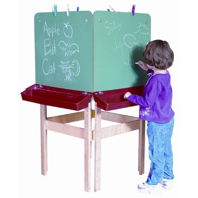 Image of Kid's Play 4-Sided Easel w Plywood Panels