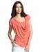 Mothers en Vogue Women's Soft Drape Tee, Emberglow, Medium