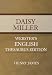 Daisy Miller - Webster's English Thesaurus Edition (Kindle Edition)