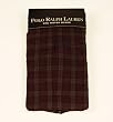 Men's Black Watch Plaid Boxer by Polo