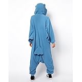 LATH.PIN Unisex Costume Animal Cosplay Onesie Adult Pajamas Anime Cartoon Sleepwear Owl Medium