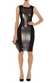 Metallic Shift Dress