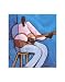 Strings in the Night HIGH QUALITY CANVAS Print With Light Added BRUSHSTROKES Joseph Holston 24x28