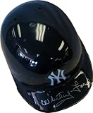 Whitey Ford Autographed/Hand Signed New York Yankees Mini Helmet