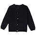 ASHERANGEL Little Girls Basic Crew Neck Solid Fine Knit Cardigan Sweaters