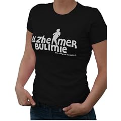 Cindy aus Marzahn Damen T-Shirt "Alzheimer Bulimie"