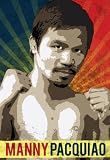 Manny Pacquiao Pacman Boxing Sports Poster Print - 13x19