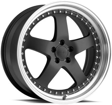 Privat LEGENDE Matte Graphite Wheel with Machined Lip (19x8"/5x114.3mm, +46mm offset)