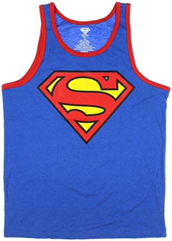 DC Comics Superman Logo Licensed Graphic Tank Top - Medium
