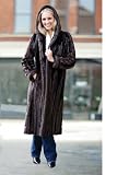 Sable Hooded Coat