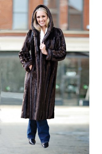 Sable Hooded Coat