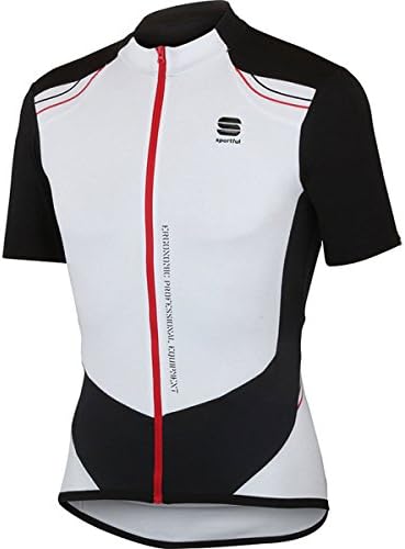 Sportful Sprint Jersey - Short-Sleeve - Men's White/Black, XXL - Men's