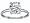 1.85 cttw Zoe R(tm) Genuine White Topaz 7mm Cushion Cut Solitaire Engagement Ring in 14 kt White Gold Size 5