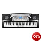 Karcher MIK 5401 Keyboard (54 Tasten, 100 Klangfarben, 100 Rhythmen,  Netzteil, Notenst�nder)