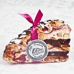 Soft Italian Chocolate and Raspberry Nougat