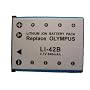 Li-40B / Li40B / Li42B / Li-42B 3.7V 840mAh High capacity replacement Li ion Battery for Olympus digital camera models Tough series 725SW 770SW Stylus Series 700 710 720 SW 725 SW 730 SW 740 750 760 770 SW 780 790 SW 795 SW � Series �700 �710 �720 SW �725 SW �730 SW �740 �750 �760 �770 SW �780 �790 SW �795 SW FE series FE-150 FE-150 Zoom FE-160 FE-190 FE-240 FE-230 FE-290 FE-250 FE-280 FE-220D FE-220 FE-5500 FE-300 Olympus Stylus 800 Series 820 830 Stylus 1000 Series 1200 X Series X-785 X-790 X-795 X-800 Olympus Others D-630 Zoom IR-300	SP-700 u Series u700 u710 u720 SW u725 SW u730 SW u740 u750 u760 u770 SW u780 u790 SW u795 SW