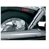 2006-2009 Suzuki M109R Motorcycle Rear Brake Caliper Covers Chrome Dress-up Kit by Kuryakyn