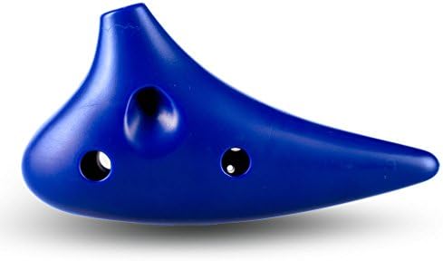 Seattle New Design 12 Holes Plastic ABS Zelda Link Ocarina Flute Alto C 2015 Blue