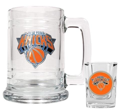 NBA New York Knicks Boilermaker Set - Primary Logo