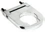 Ididit Steering 2302470040 2" Hole Polished Steering Column Drop and Underdash Mount