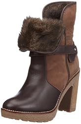 Björn Borg Footwear ELENI MID 1241136801, Damen Fashion Halbstiefel & Stiefeletten, Braun (DARK BROWN-RED 2250), EU 39