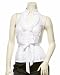 2b Pleated Ruffle Halter Top
