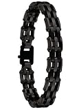 Black Stainless Steel Classic Bracelet