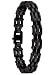 Jewelry : Black Stainless Steel Classic Bracelet