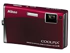 Nikon Coolpix S60 10MP Digital Camera with 5x Optical Vibration Reduction (VR) Zoom (Crimson Red)