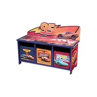 Delta Enterprise Cars 3 Bin Storage Toy Bench