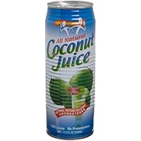Amy and Brian Coconut Juice, 17.5-Ounce Cans (Pack of 12)
