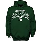 NCAA Michigan State Spartans Green Arch Hoody Sweatshirt