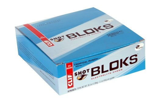 Clif Bar Energy Chew Shot Blocks - 18 Pack 