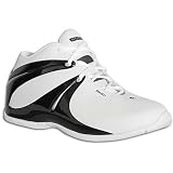 AND1 Mens Rise Mid ( sz. 09.5, White/Black/Silver )