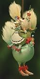 Patience Brewster Krinkles 12 Days of Christmas 3 French Hens Ornament