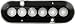 Ocean LED OCE-001-500285 Amphibian A6 Surface Mount Underwater Light (Blue)