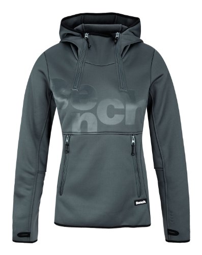 Bench Damen Trikothoody MIGHTY MIRRORED, charcoal, L Preisvergleich