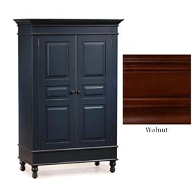 Alligator Enterprises 17000MWL Monterey Armoire in Walnut by Alligator Enterprises