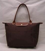 Longchamp Le Pliage Large Folding Tote, Chocolate