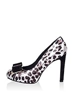 Roberto Botella Salones M14849 (Plateado / Leopardo)