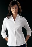 Ladies 3/4 Sleeve Open Neck Blouse (up to size 2X)