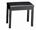 Yamaha BB1 Padded Bench for the Yamaha P65 and DGX520, Black Finish