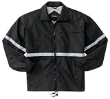 Coach's Jacket with Reflective Detail (Big and Tall and Regular Sizes)