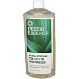 Desert Essence Tea Tree Oil Mouthwash 16 Fl Oz