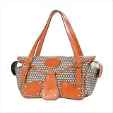 Maria Diaper Bag in Tangerine Orange