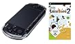 PlayStation Portable - PSP Konsole Slim & Lite 3004, schwarz inkl. Loco Roco 2