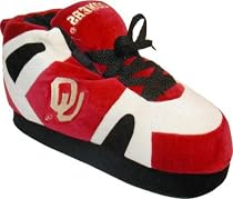 Oklahoma Sooners NCAA Original Comfy Feet Slippers (Men's Size 8 to 9 1/2) (Large)